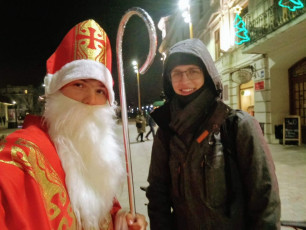 Mikołaj z Duszpasterstwa Akademickiego na Krakowskim Przedmiesciu